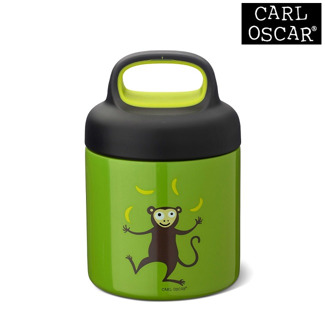 Termo madkasse til børn Carl Oscar LunchJar Green Monkey