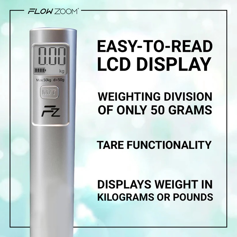 Digital bagagevægt - Flowzoom Shakee Silver