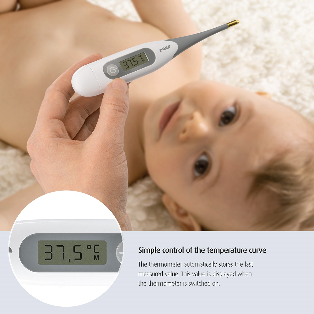 Digitalt febertermometer til børn Reer Express