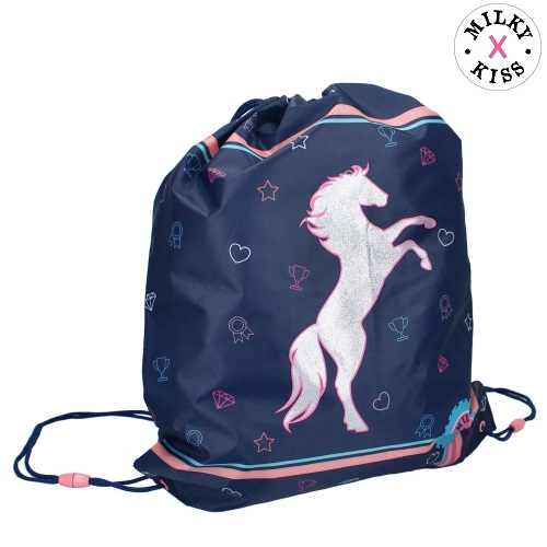 Gymnastiktaske til børn Milky Kiss Love Ride