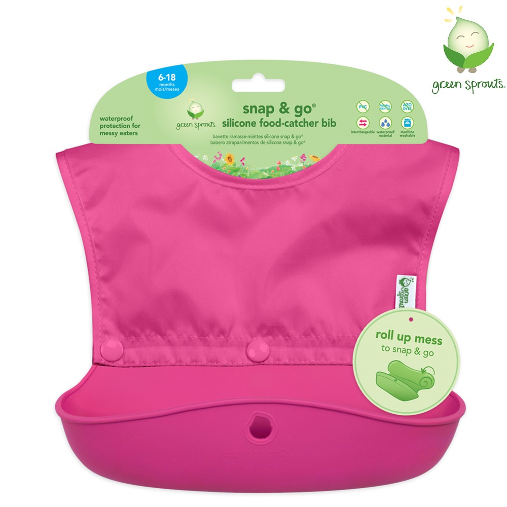 Hagesmæk Green Sprouts Snap & Go Pink