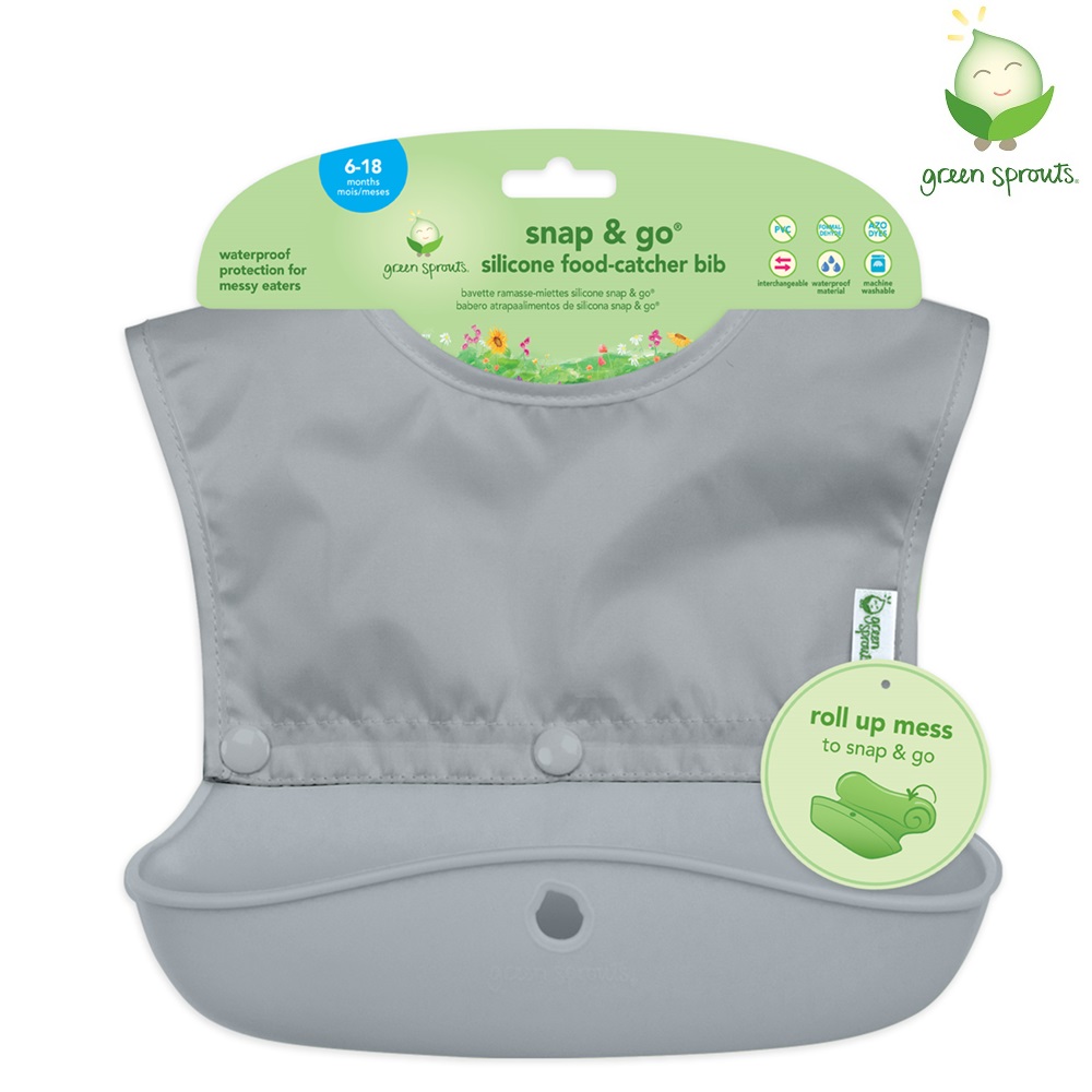Hagesmæk Green Sprouts Snap & Go Grey