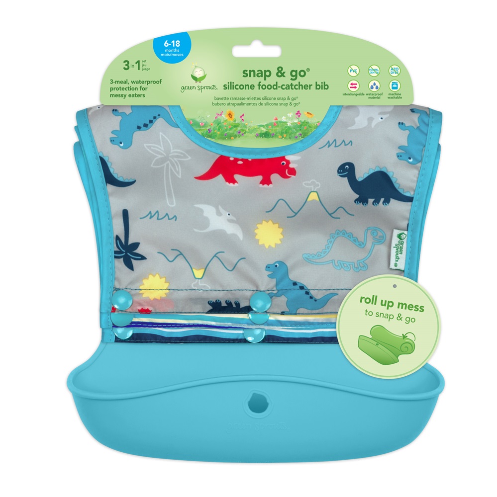 Hagesmæk Green Sprouts Snap & Go Dinosaurs