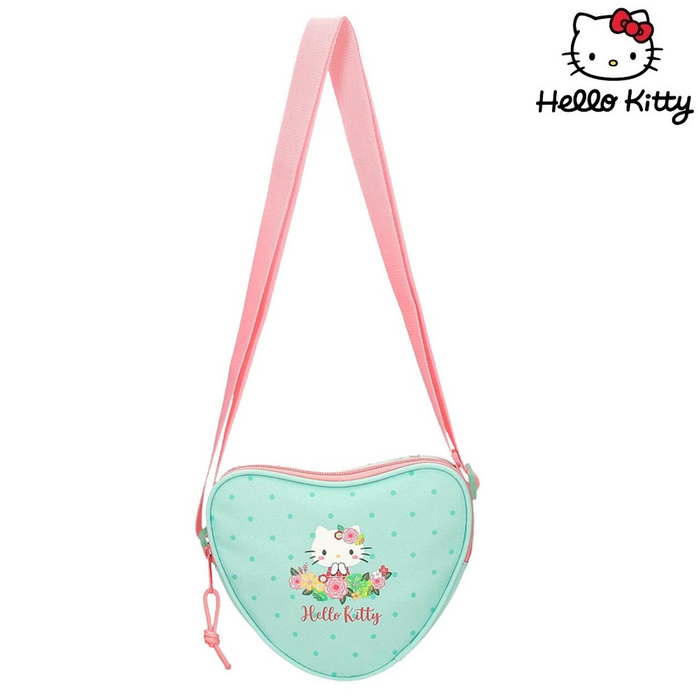 Skuldertaske til børn Hello Kitty Floral Skuldertaske til børn Hello Kitty Floral