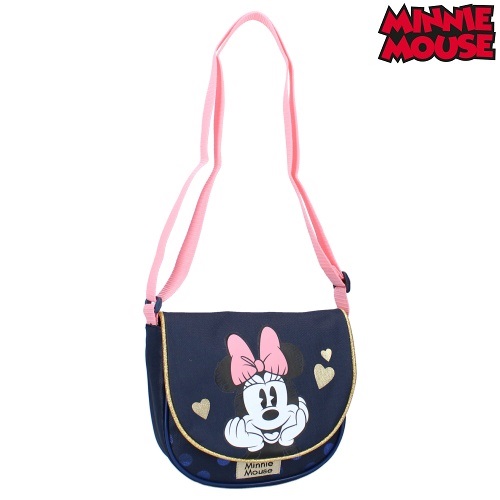 Håndtaske til børn Minnie Mouse Glitter Love