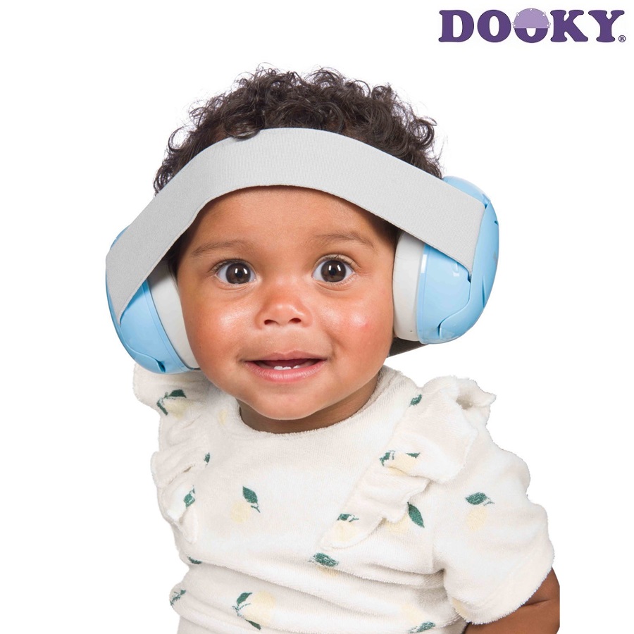 Høreværn til børn og baby Dooky Baby Ear Protection Blue