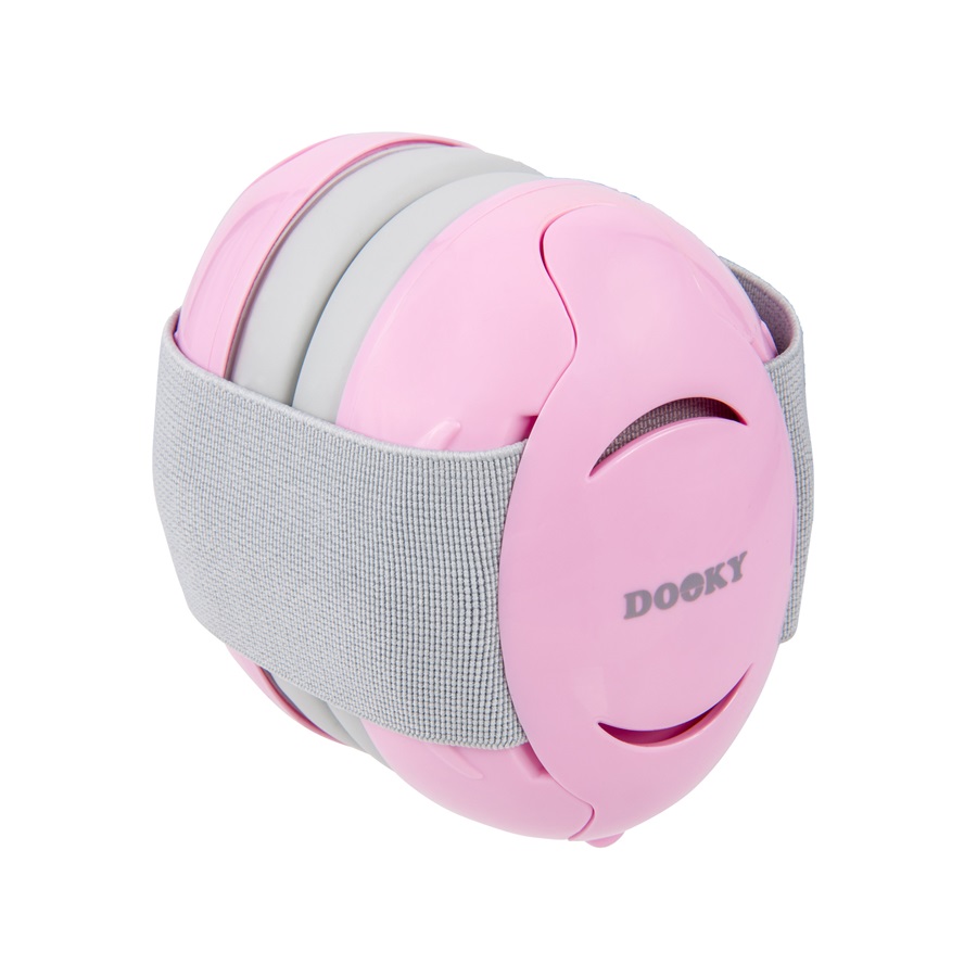 Høreværn til børn og baby Dooky Baby Ear Protection Pink