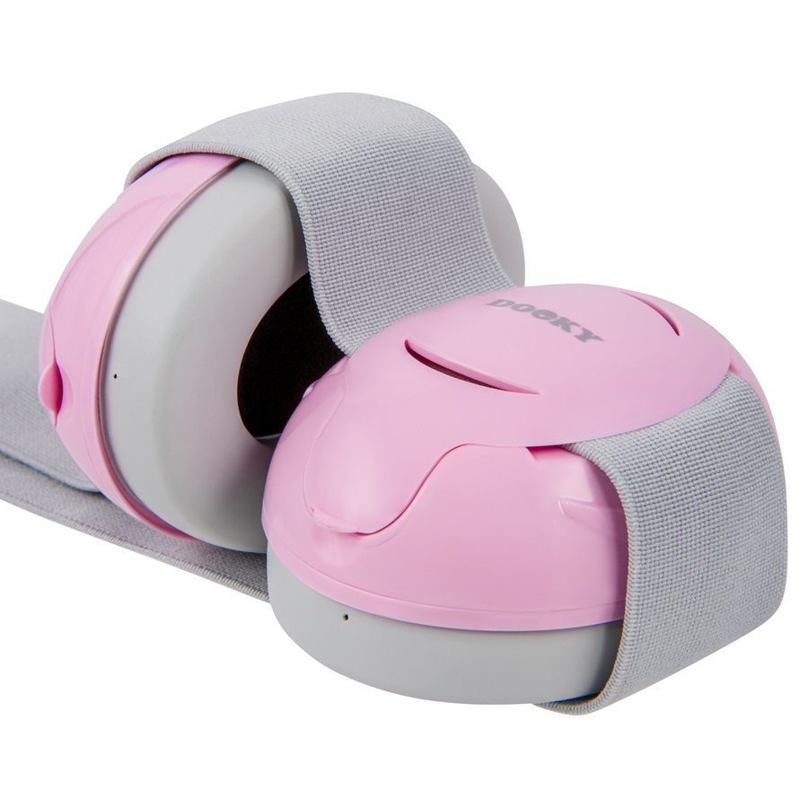 Høreværn til børn og baby Dooky Baby Ear Protection Pink