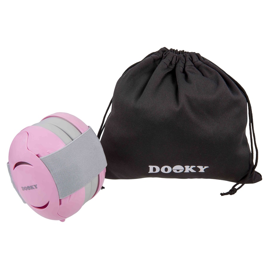 Høreværn til børn og baby Dooky Baby Ear Protection Pink