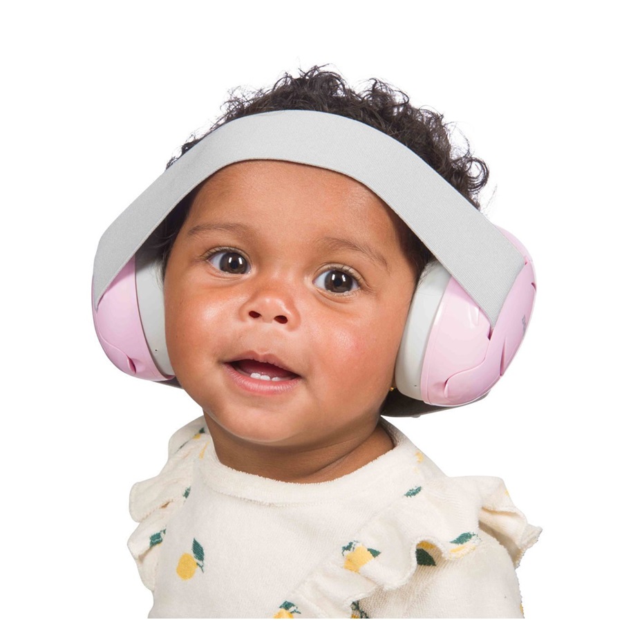 Høreværn til børn og baby Dooky Baby Ear Protection Pink