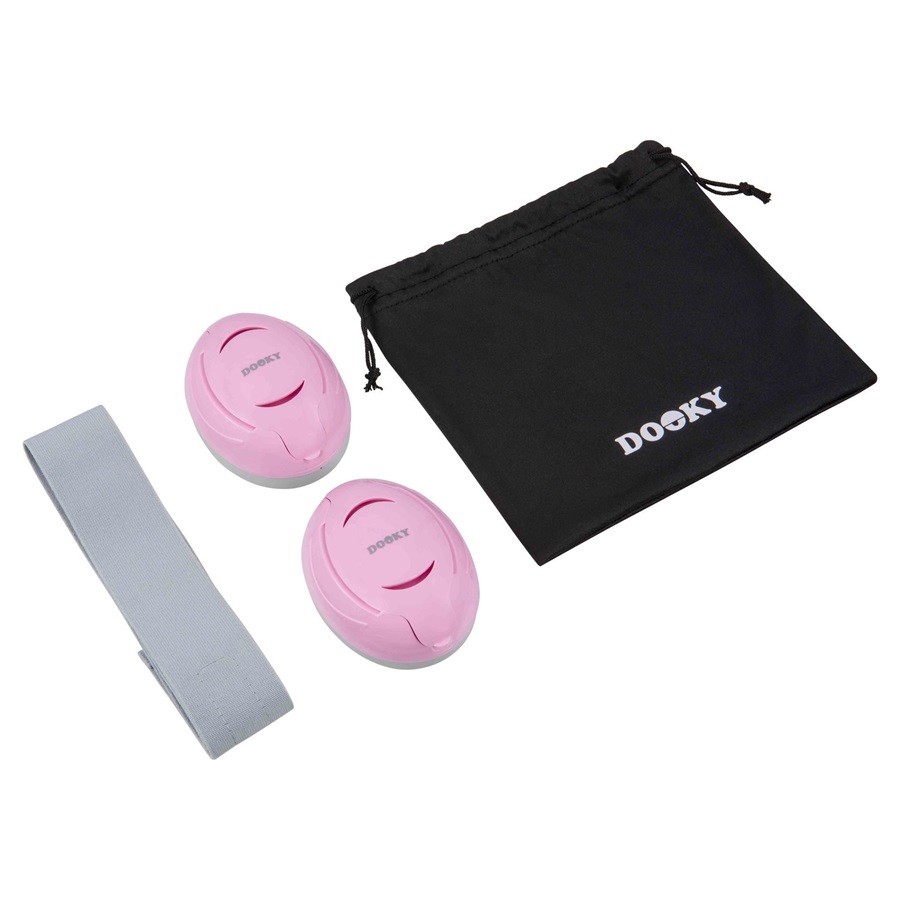 Høreværn til børn og baby Dooky Baby Ear Protection Pink