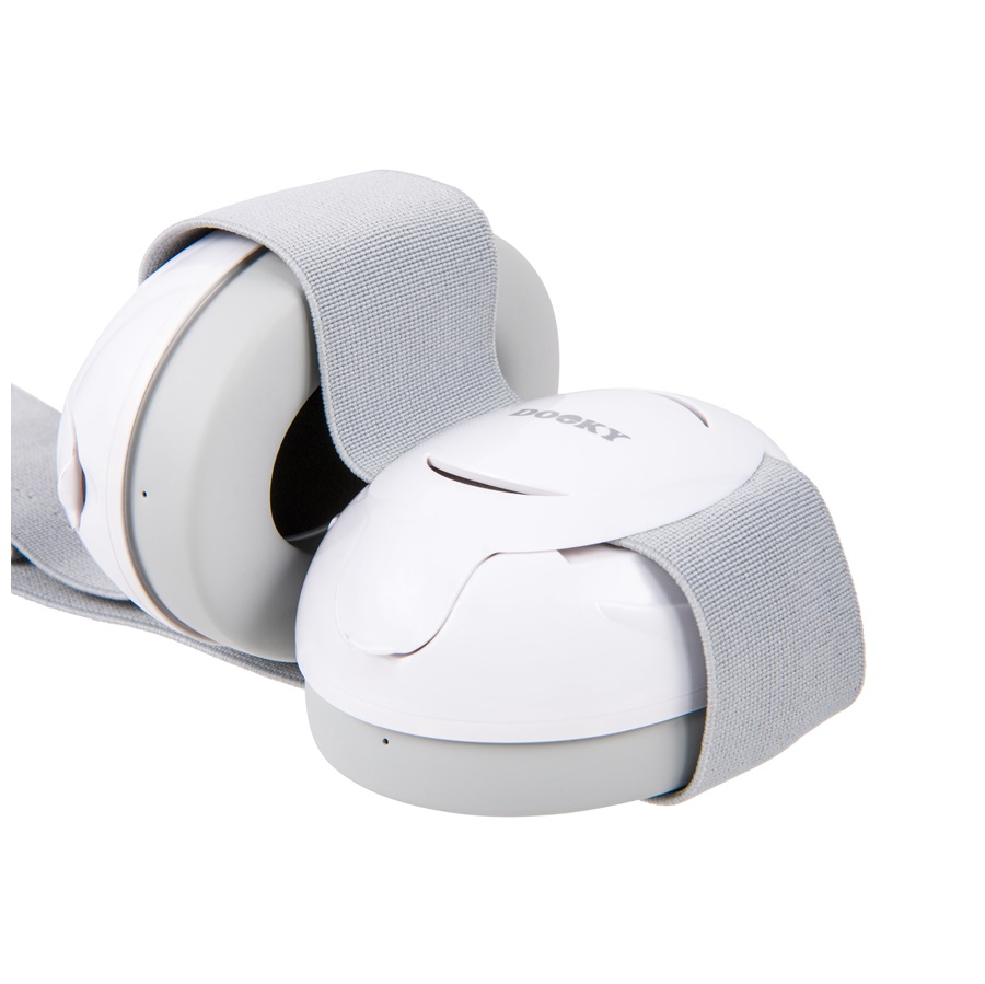 Høreværn til børn og baby Dooky Baby Ear Protection White