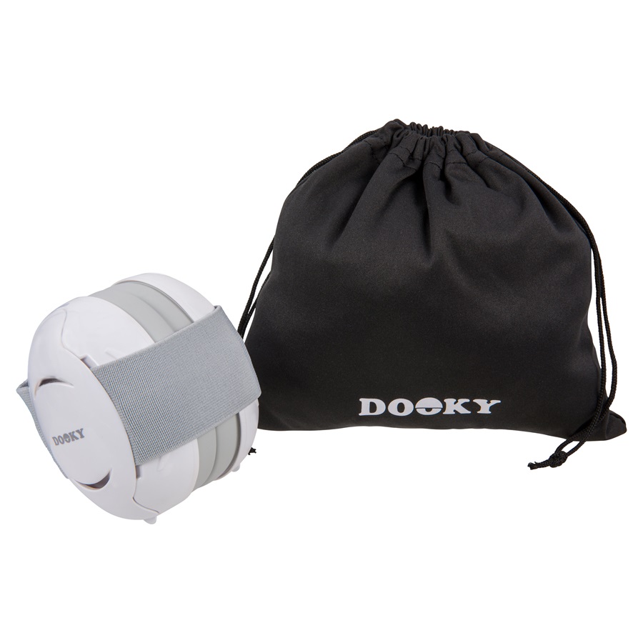 Høreværn til børn og baby Dooky Baby Ear Protection White