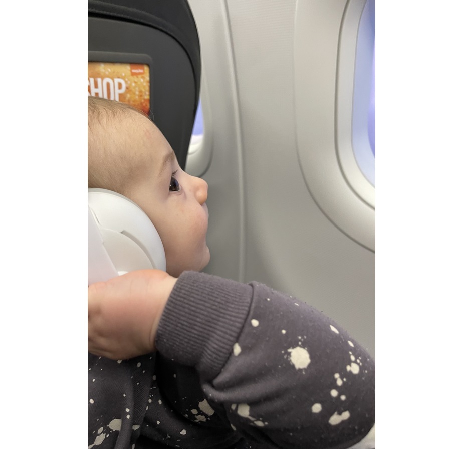 Høreværn til børn og baby Dooky Baby Ear Protection White