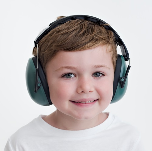 Høreværn til børn Banz Kidz Dark Green