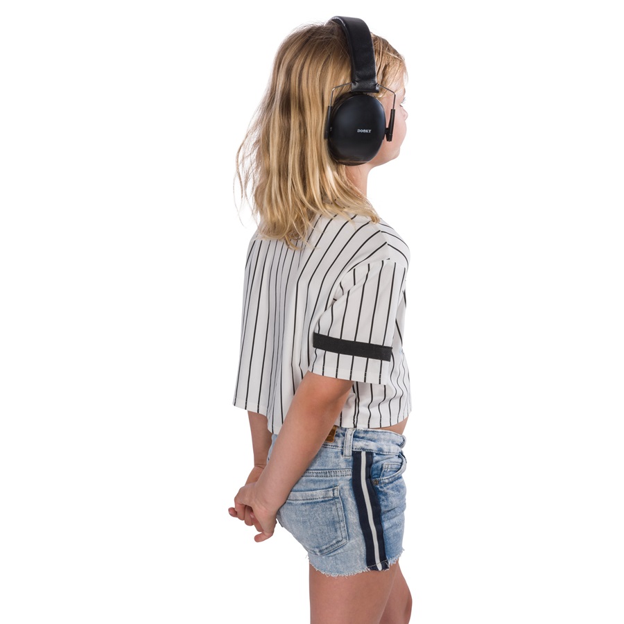 Høreværn til børn Dooky Junior Ear Protection Black