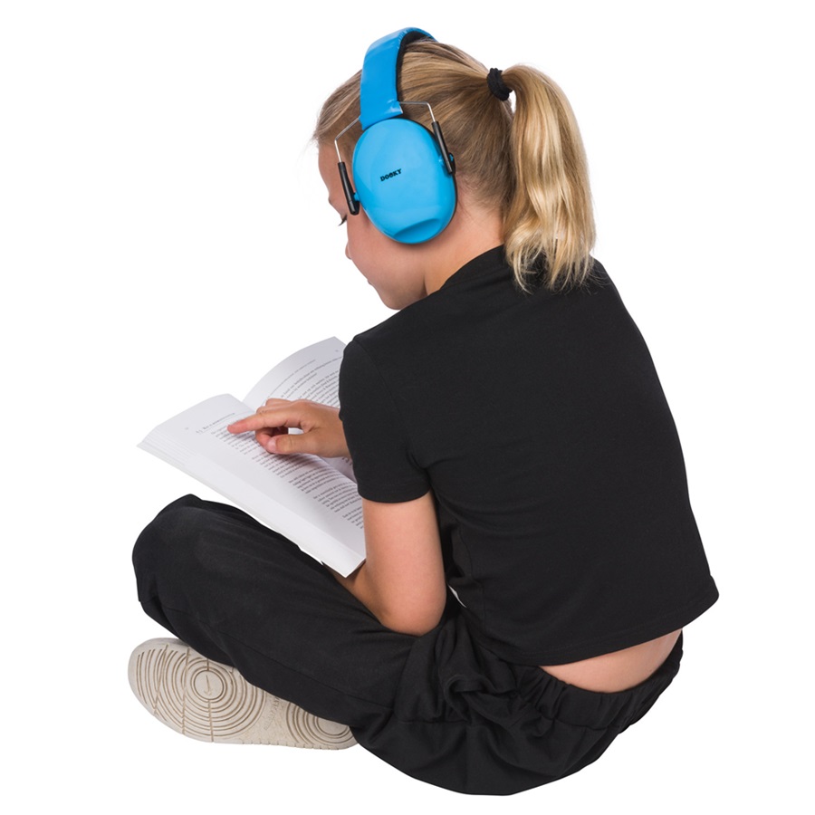 Høreværn til børn Dooky Junior Ear Protection Blue