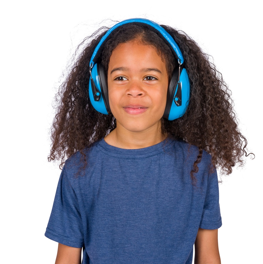 Høreværn til børn Dooky Junior Ear Protection Blue
