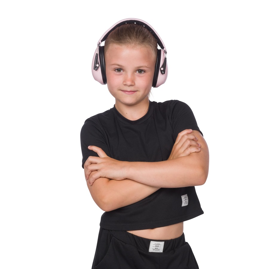 Høreværn til børn Dooky Junior Ear Protection Pink