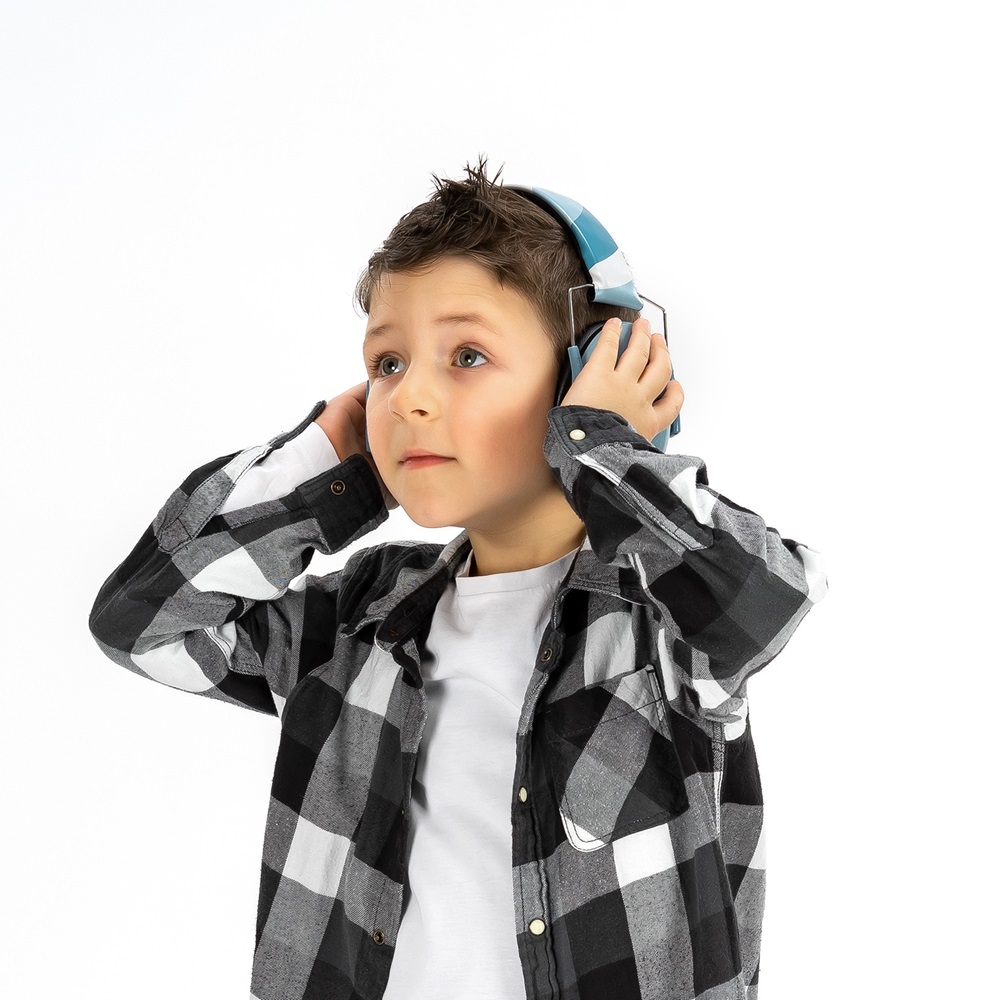 Høreværn til børn Reer Kids SilentGuard Lyseblå