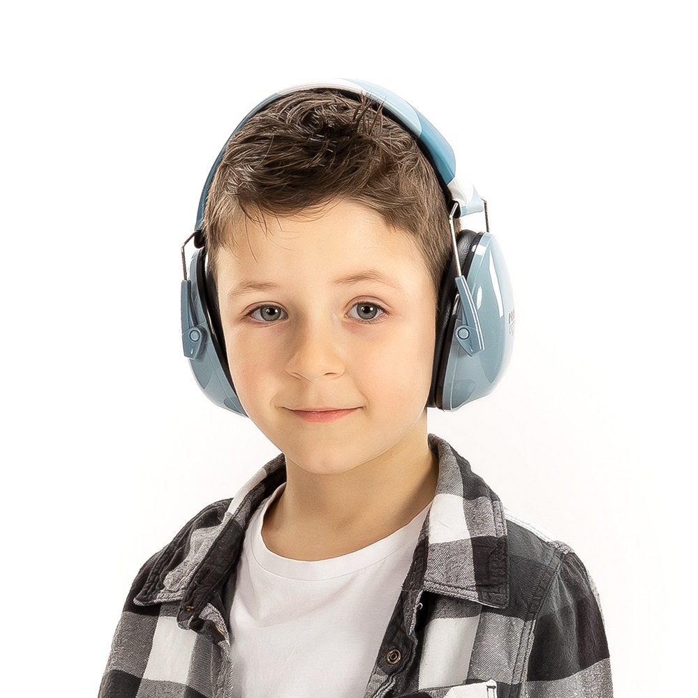 Høreværn til børn Reer Kids SilentGuard Lyseblå