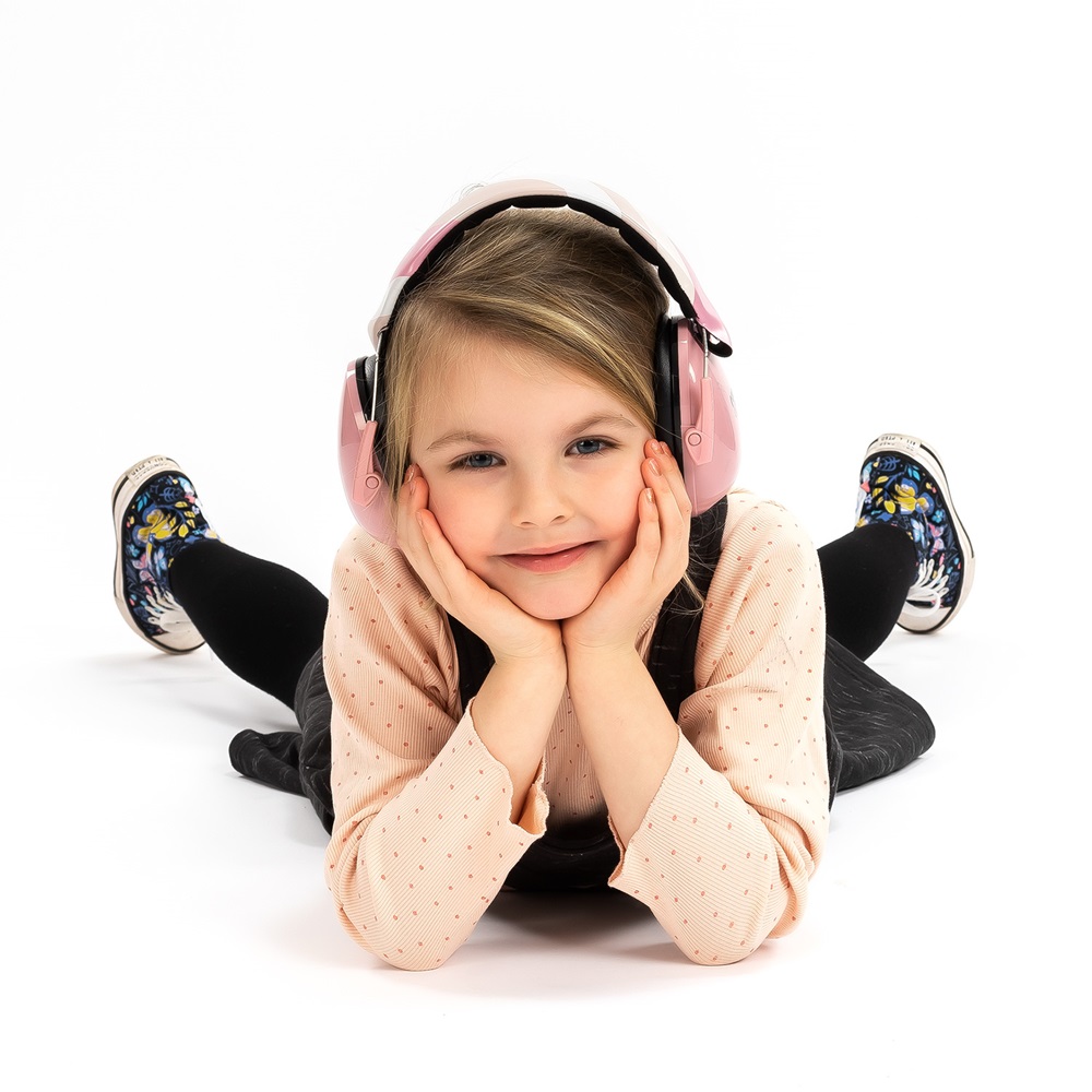 Høreværn til børn Reer Kids SilentGuard Lyserød