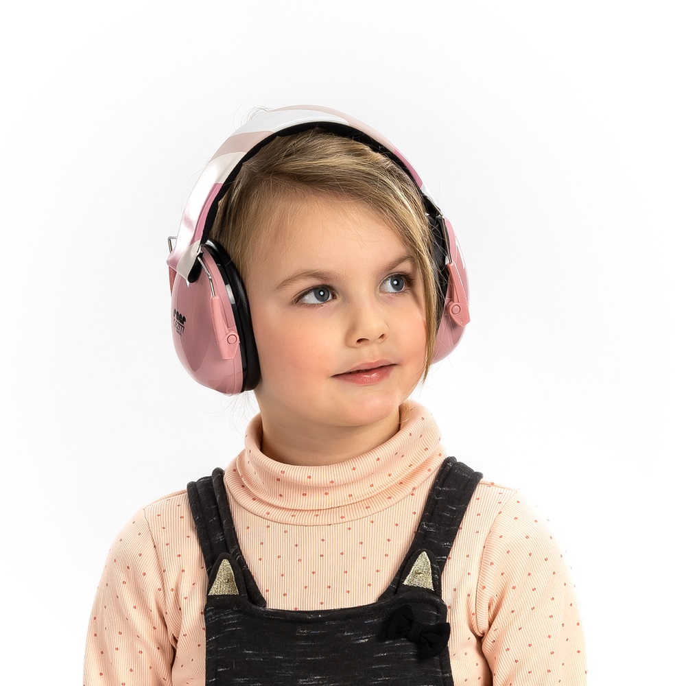 Høreværn til børn Reer Kids SilentGuard Lyserød