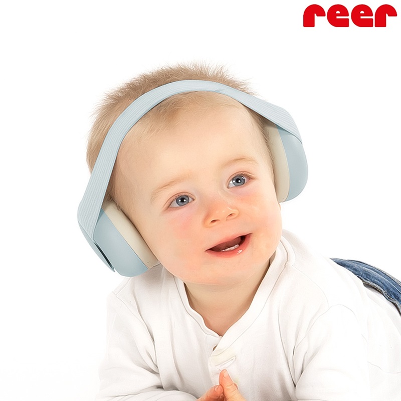Høreværn til børn og baby Reer SilentGuard Baby Lyseblå
