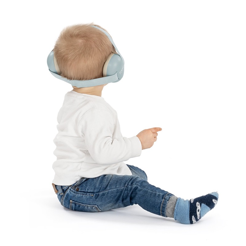 Høreværn til børn og baby Reer SilentGuard Baby Lyseblå