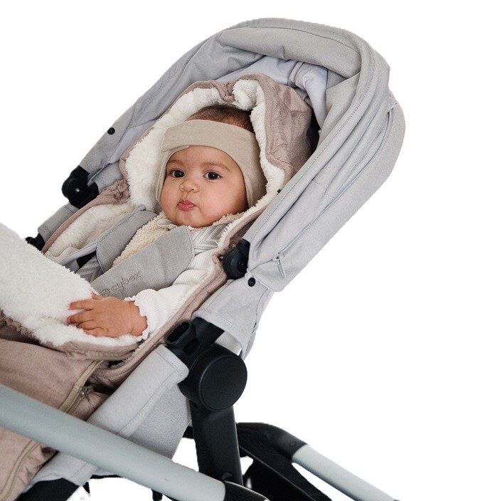 Høreværn til baby - Dooky Headband Beige