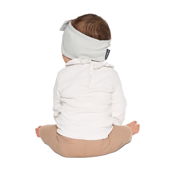 Høreværn til baby - Dooky Headband Grey
