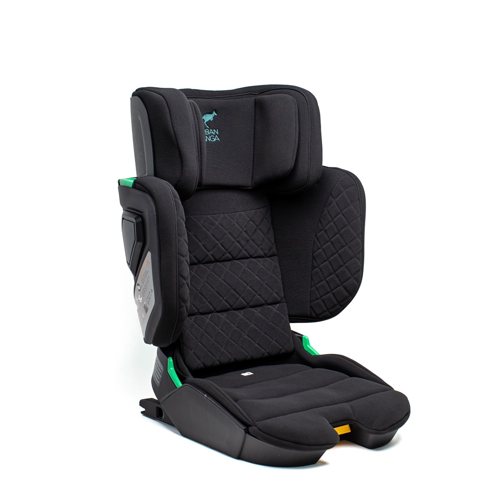 Sammenklappelig autostol Urban Kanga Wallaroo Black Quilt