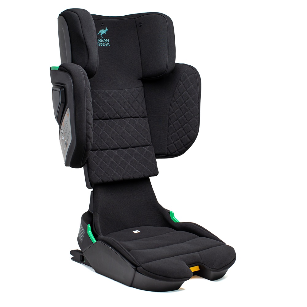 Sammenklappelig autostol Urban Kanga Wallaroo Black Quilt