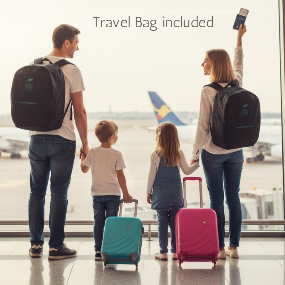 Sammenklappelig autostol - Wallaroo Grow Sammenklappelig autostol - Wallaroo Grow