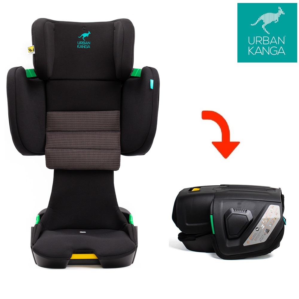 Sammenklappelig autostol - Wallaroo Black