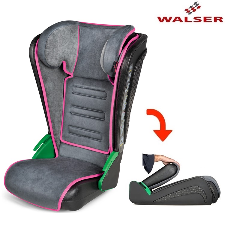 Sammenklappelig autostol - Walser Noemi Pink