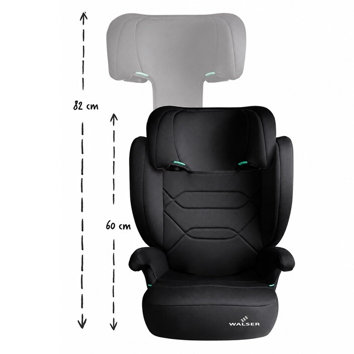 Sammenklappelig autostol til børn Walser Numa Isofix 2-in-1