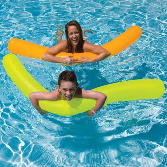 Oppustelige badetuber Intex Twist Tubes Orange and Yellow