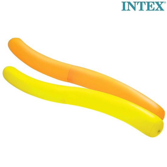 Oppustelige badetuber Intex Twist Tubes Orange and Yellow