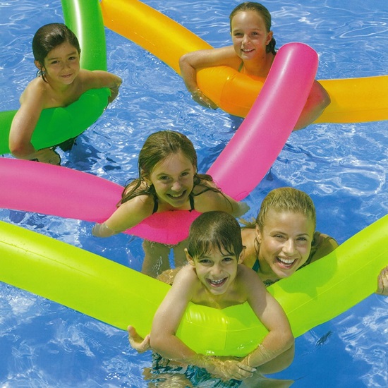 Oppustelige badetuber Intex Twist Tubes Pink and Green