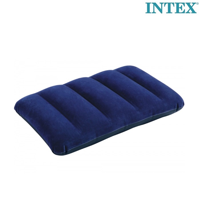 Oppustelig rejsepude Intex blå