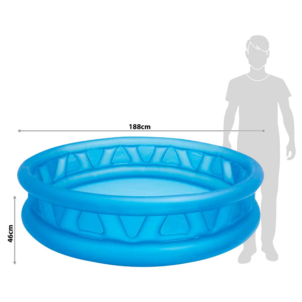 Oppustelig badebassin til børn Intex Blue Pool