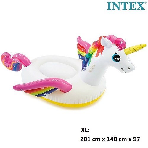 Oppustelig legetøj til pool Intex Enhjørning XXL