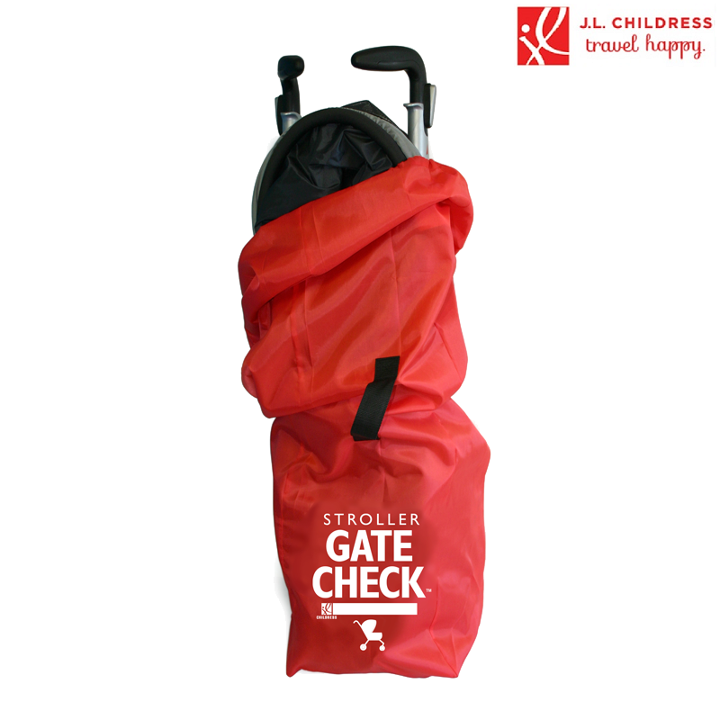 Transporttaske til klapvogn JL Childress Gate Check Heavy rød