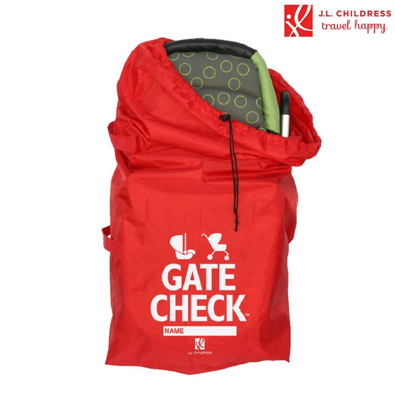 Transporttaske til barnevogn JL Childress Gate Check Heavy rød