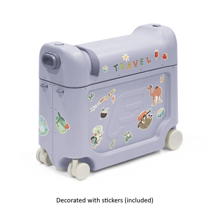 Kørbar børnekuffert - Stokke JetKids BedBox Arctic Blue