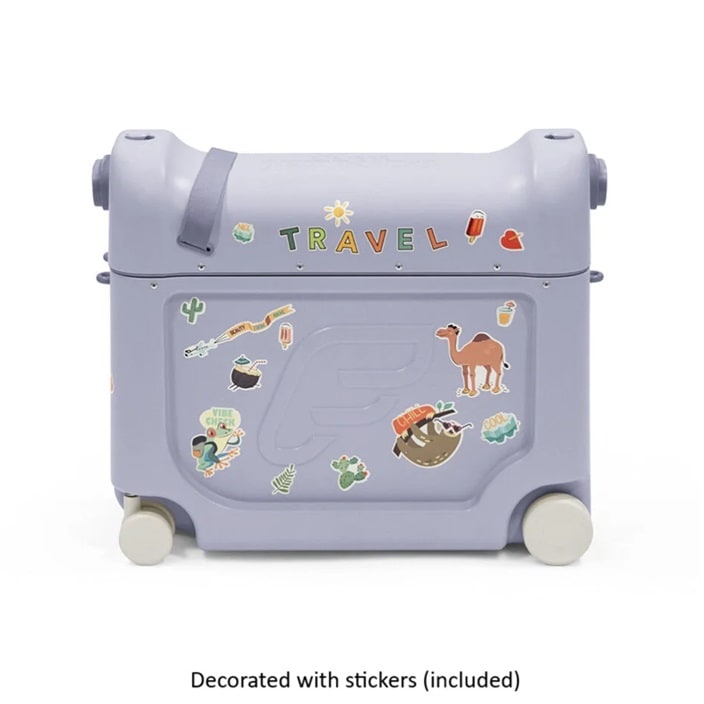 Kørbar børnekuffert - Stokke JetKids BedBox Arctic Blue