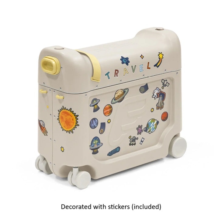 Kørbar børnekuffert - Stokke JetKids BedBox Moonglow White