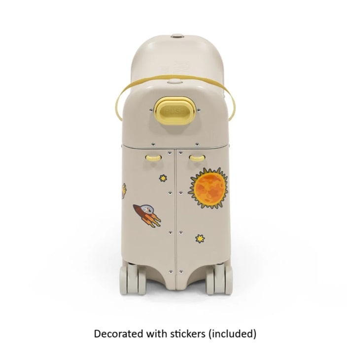 Kørbar børnekuffert - Stokke JetKids BedBox Moonglow White