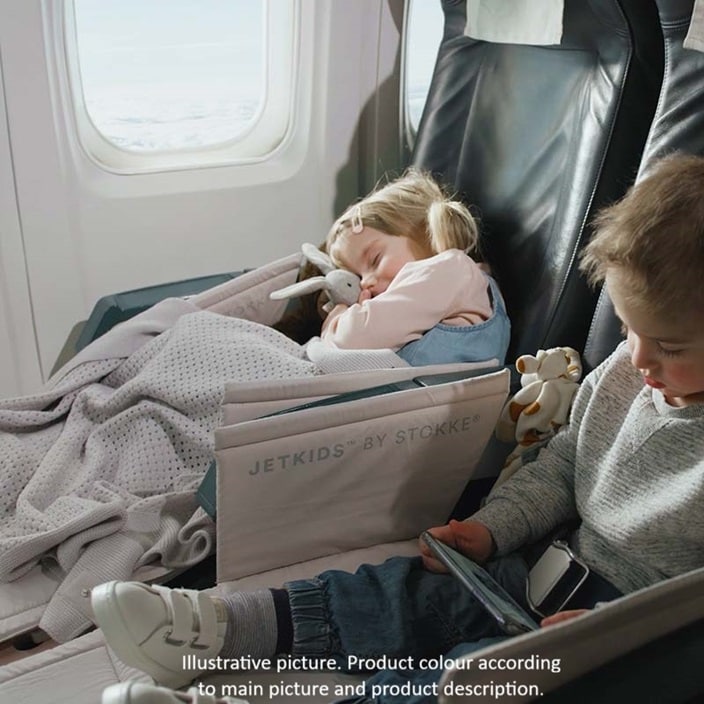 Kørbar børnekuffert - Stokke JetKids BedBox Sea Green